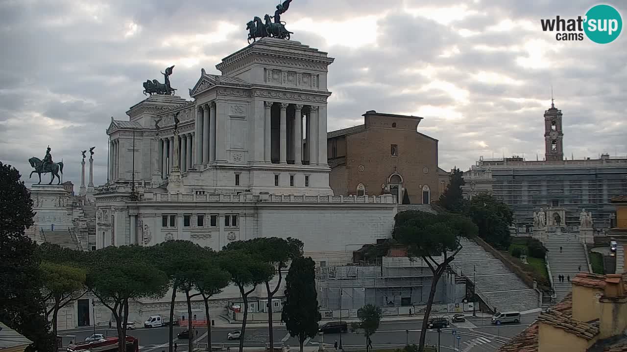 Rome Livecam – Vittoriano webcam – Altare della Patria
