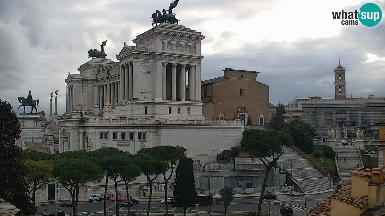Rome Livecam – Vittoriano webcam – Autel de La Patrie