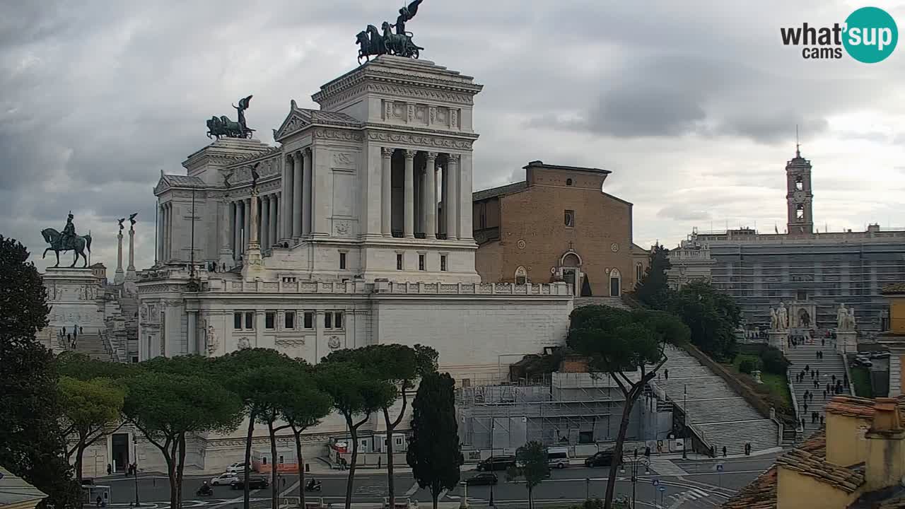 Rome Livecam – Vittoriano webcam – Altare della Patria