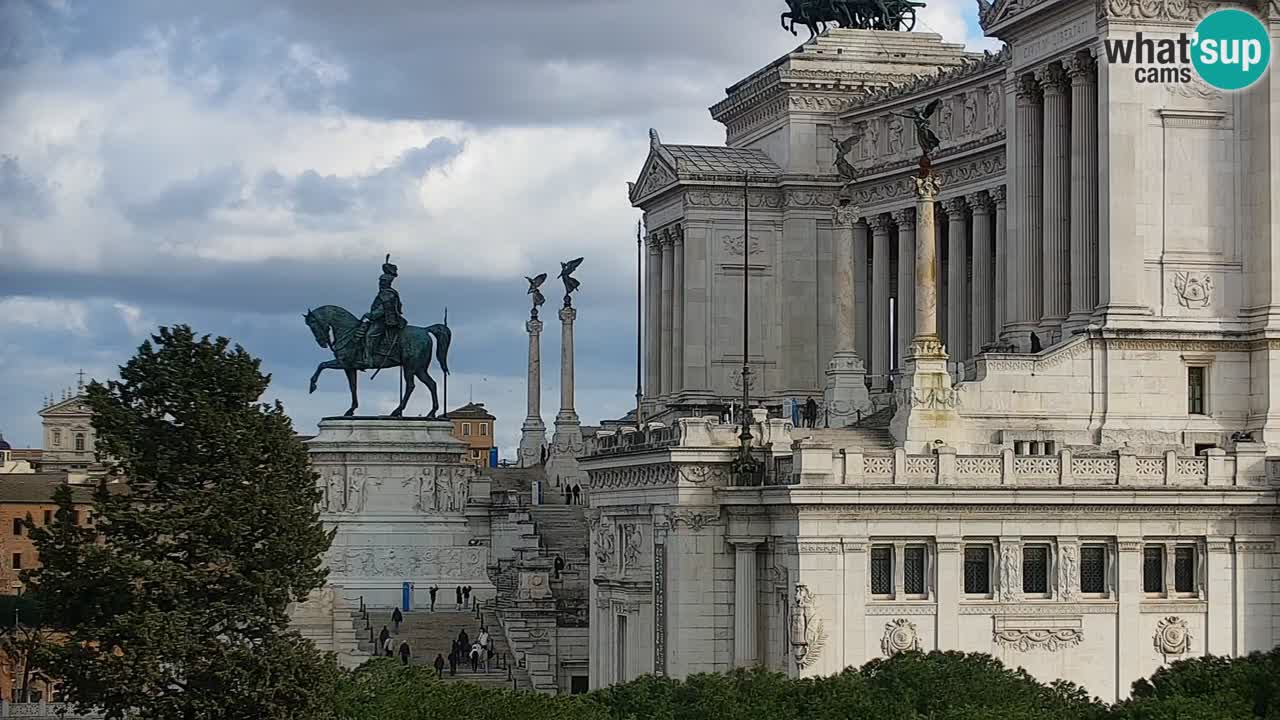 Roma Camera en vivo – Vittoriano webcam – Altare della Patria