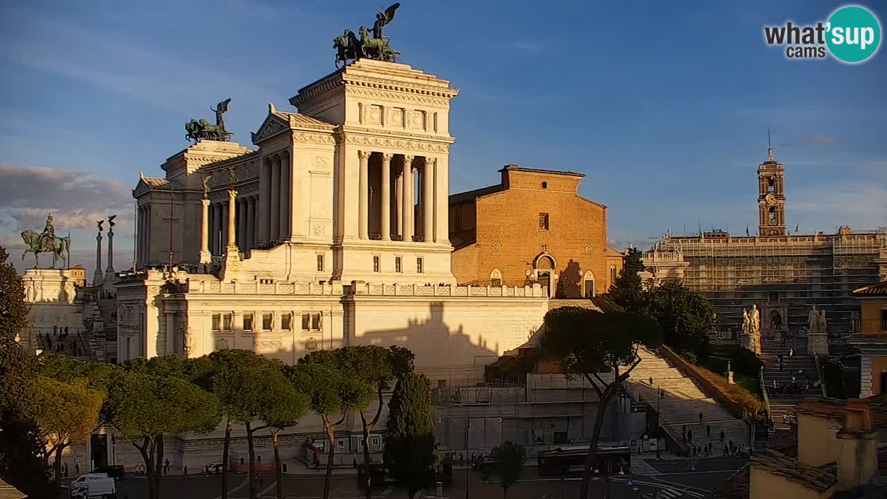 Roma Camera en vivo – Vittoriano webcam – Altare della Patria