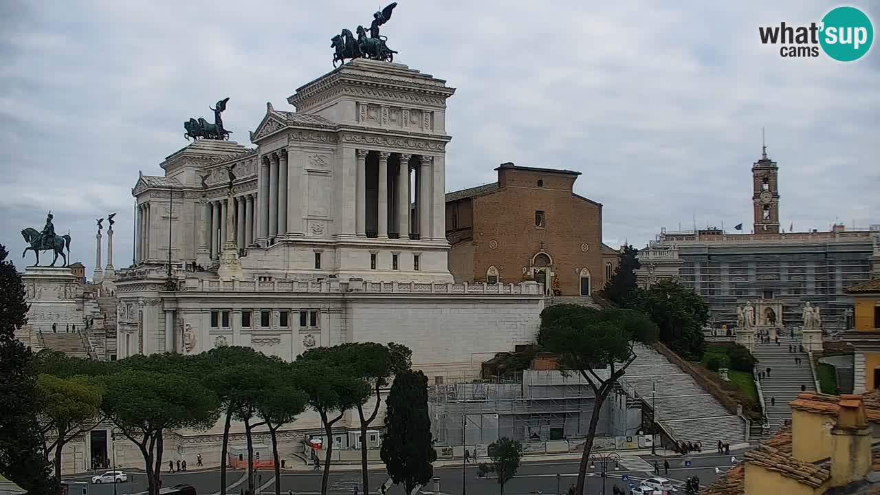 Roma Camera en vivo – Vittoriano webcam – Altare della Patria