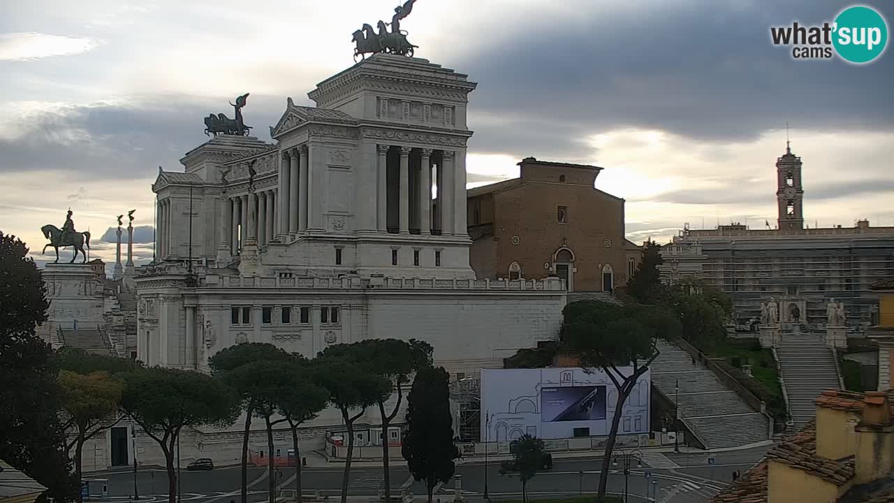 Roma Camera en vivo – Vittoriano webcam – Altare della Patria