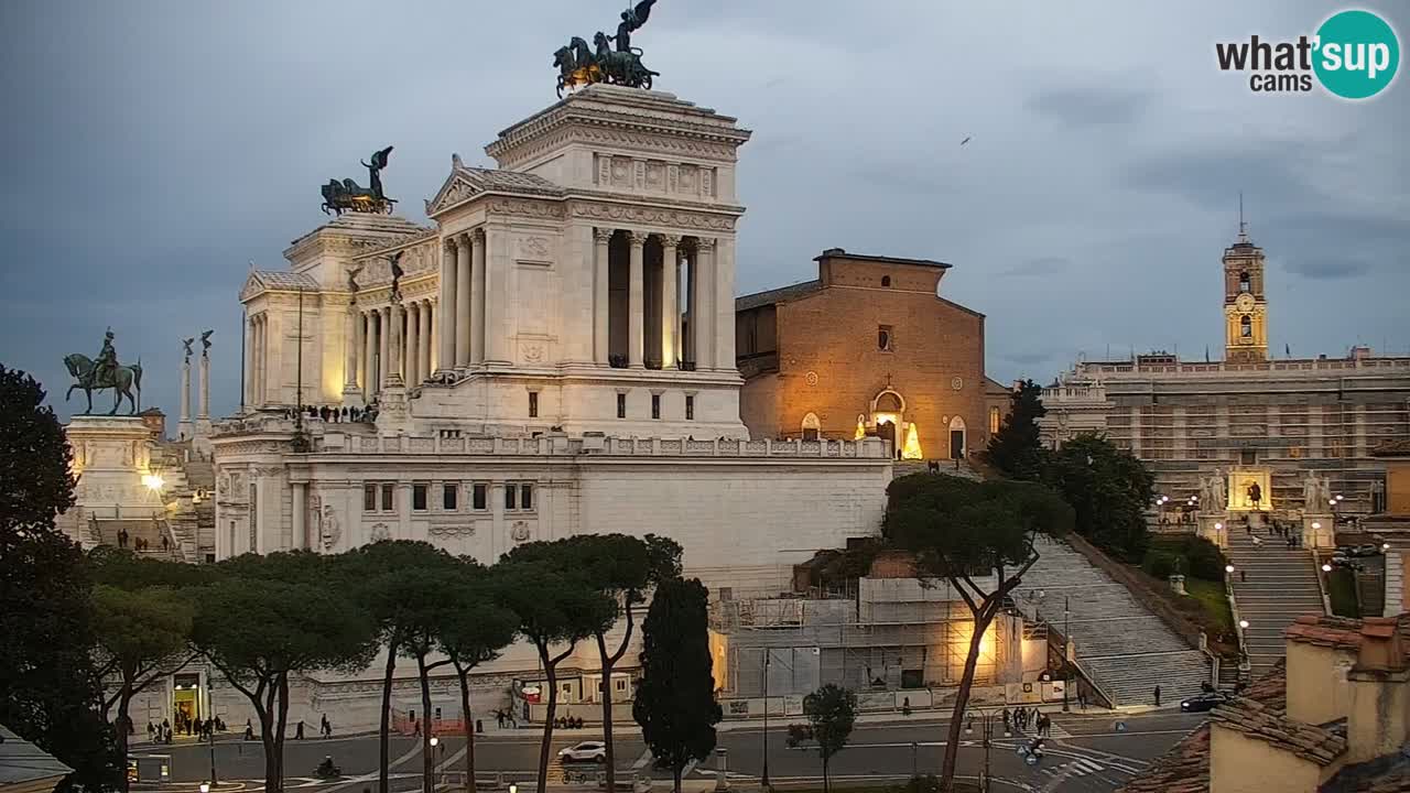 Rome Livecam – Vittoriano webcam – Altare della Patria