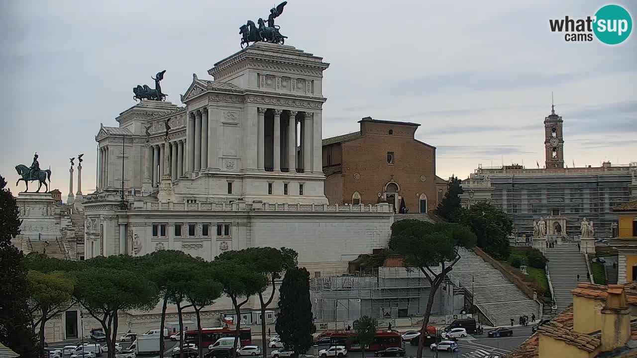 Rim Spletna kamera – Vittoriano – Oltar domovine