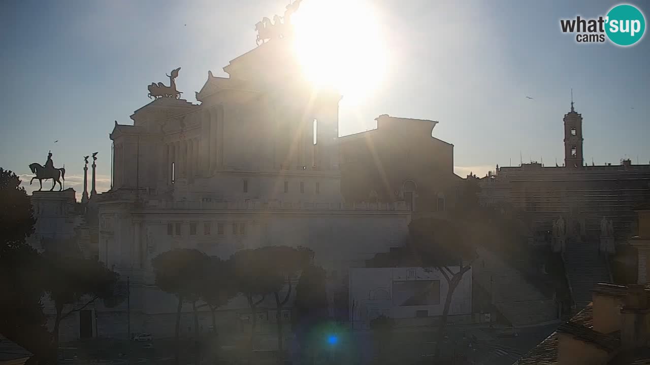 Rim Spletna kamera – Vittoriano – Oltar domovine