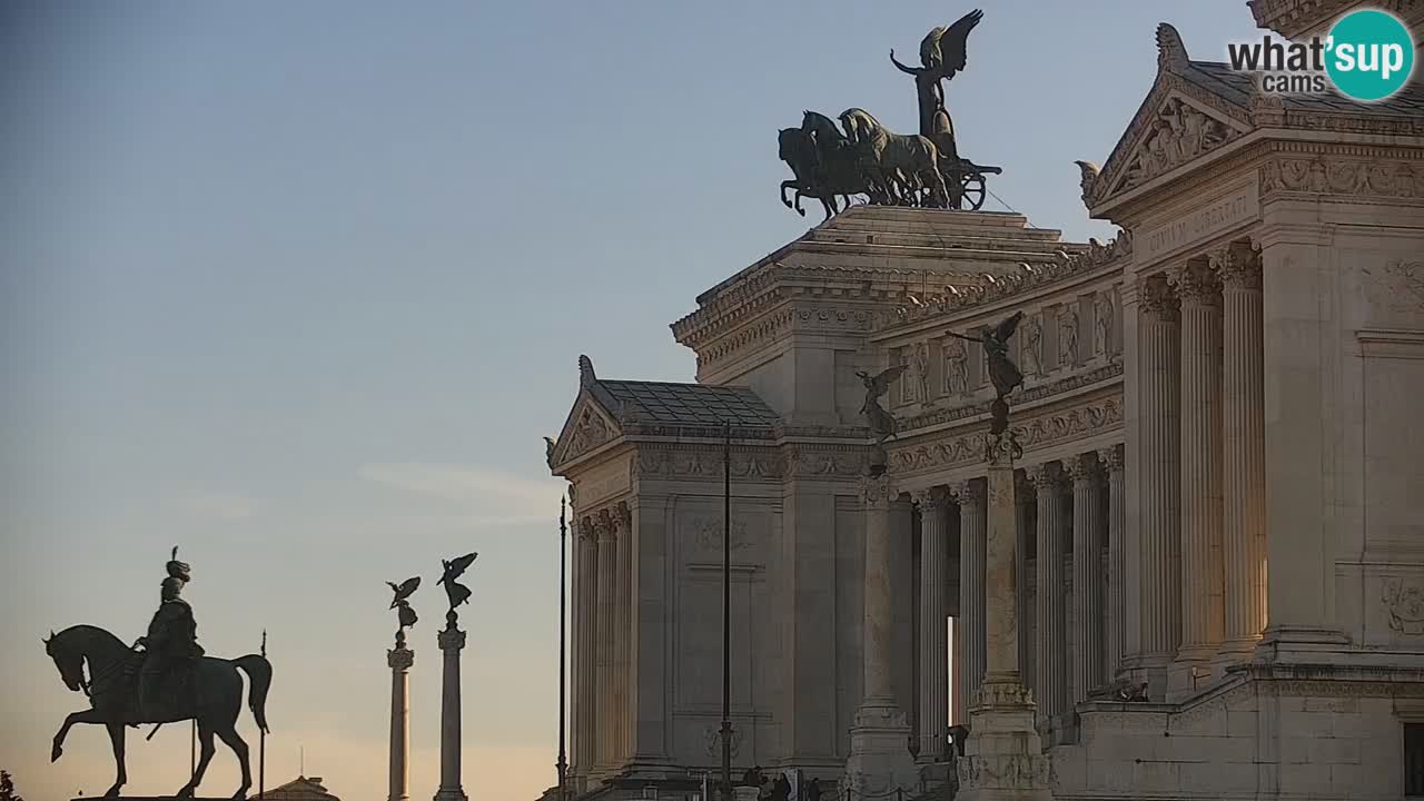 Roma Livecam – Vittoriano webcam – Altare della Patria