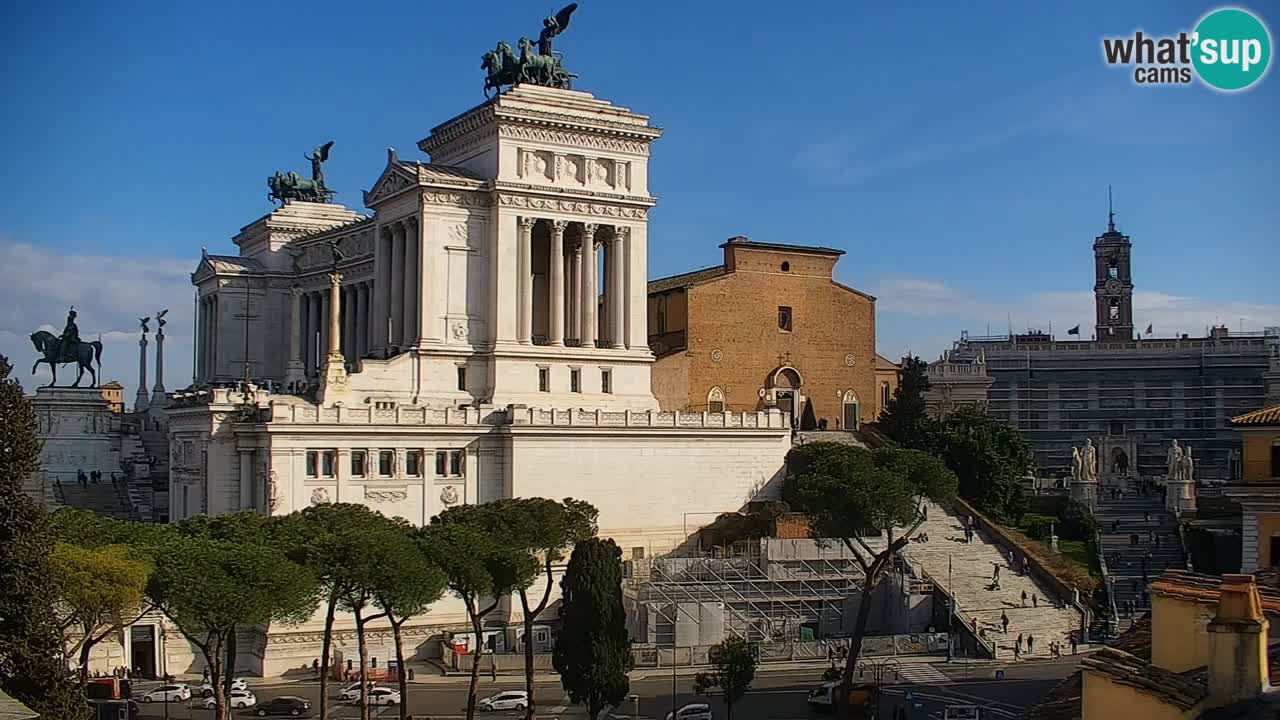 Rom Webcam – Vittoriano – Altar des Vaterlands