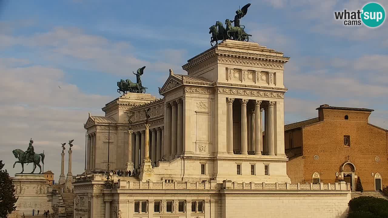 Rome Livecam – Vittoriano webcam – Altare della Patria