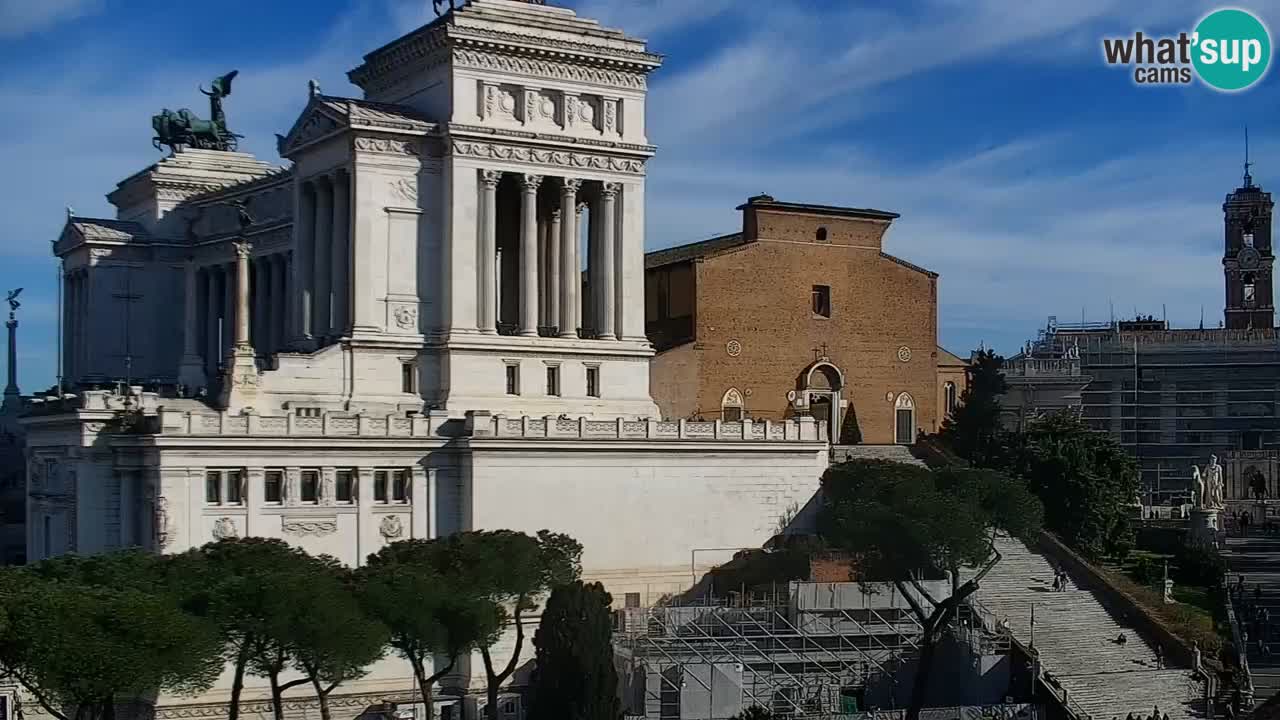 Rim Spletna kamera – Vittoriano – Oltar domovine