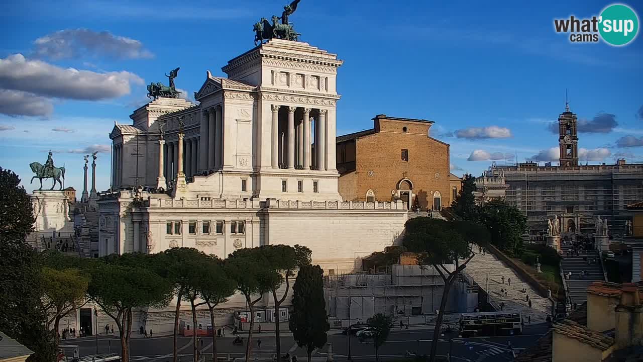 Rim Spletna kamera – Vittoriano – Oltar domovine