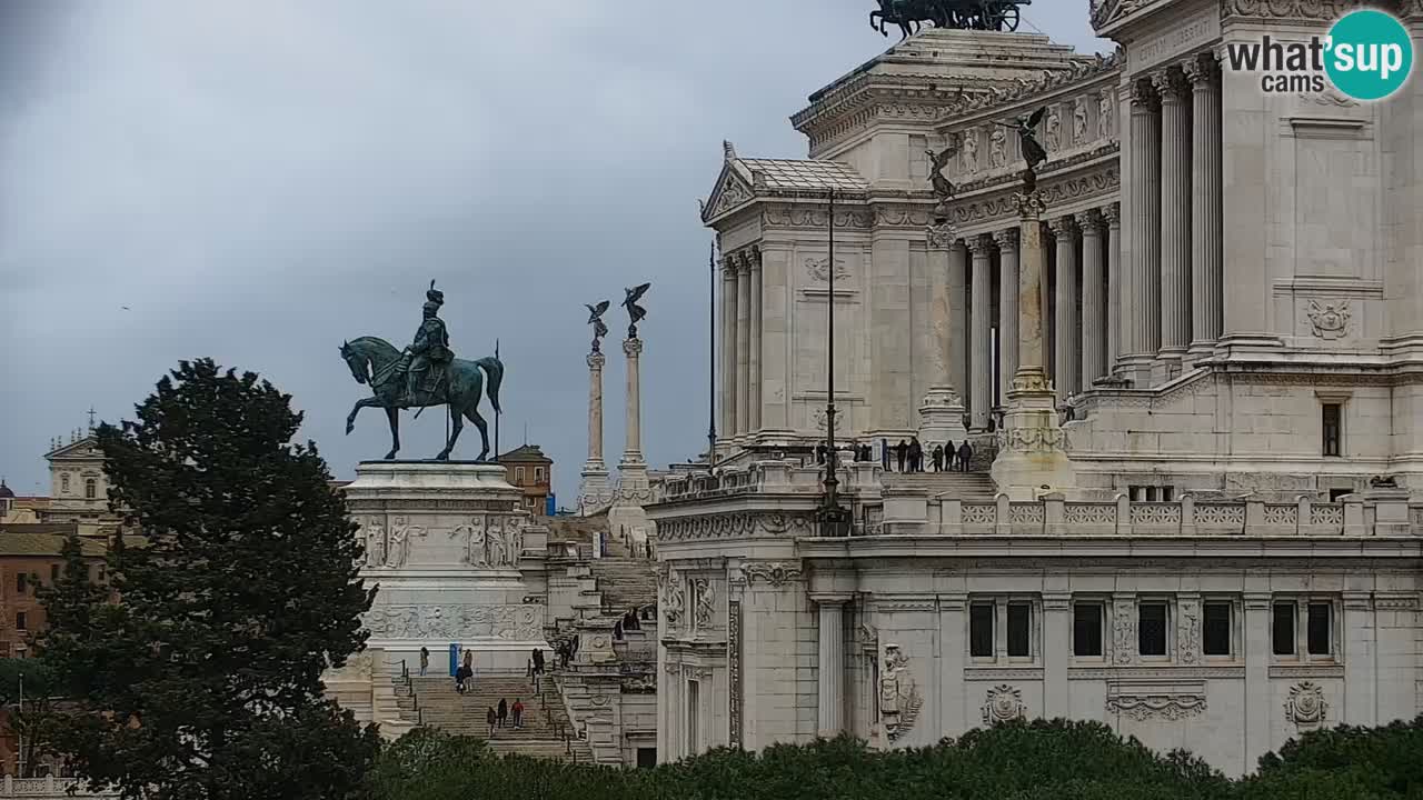 Rome Livecam – Vittoriano webcam – Altare della Patria