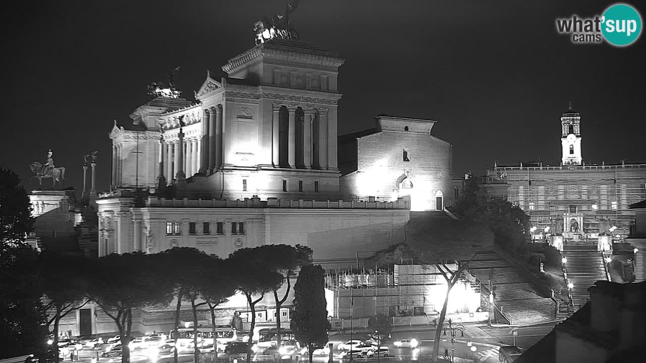 Rim Spletna kamera – Vittoriano – Oltar domovine