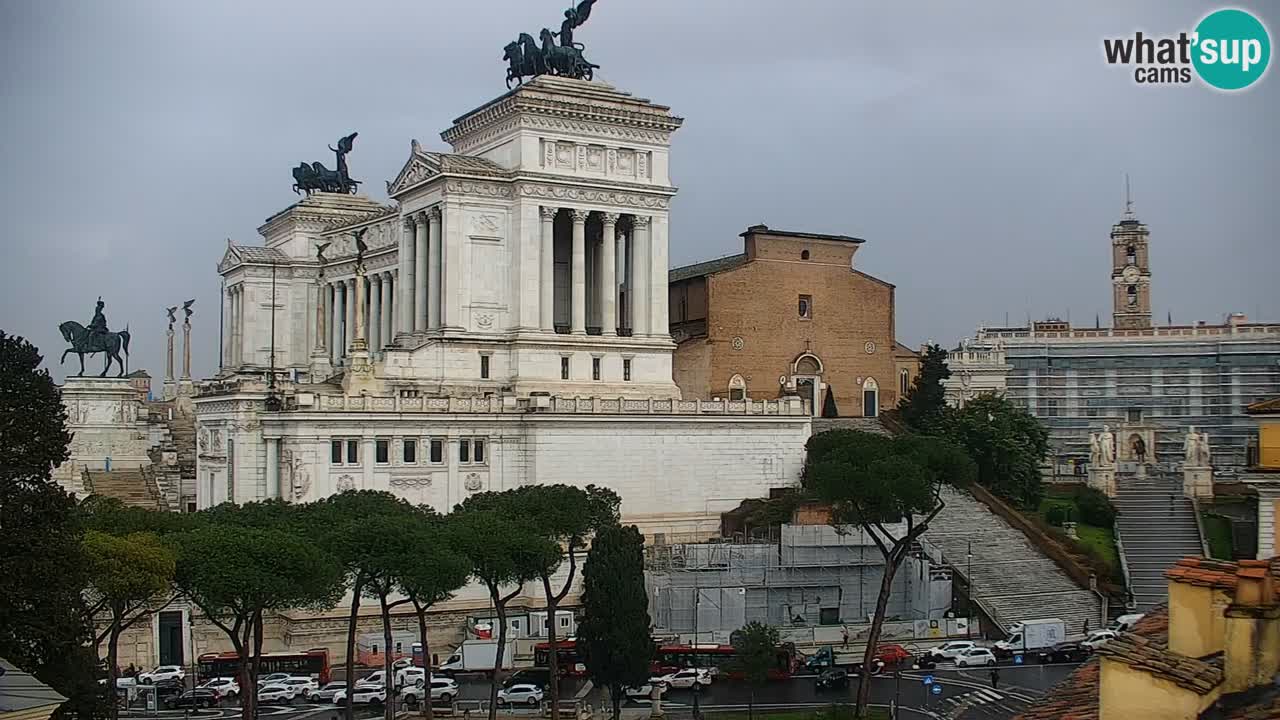 Rim Spletna kamera – Vittoriano – Oltar domovine