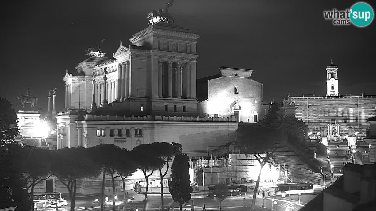 Rim Spletna kamera – Vittoriano – Oltar domovine