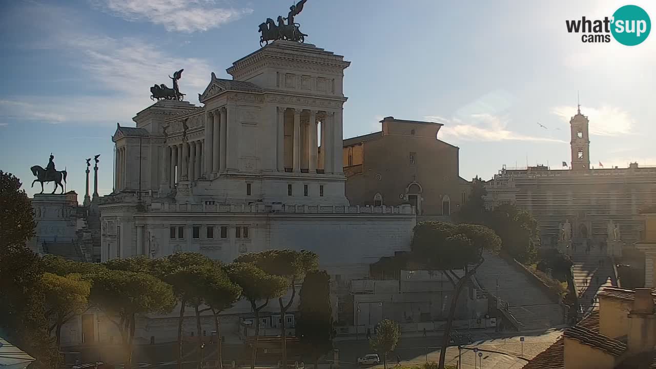 Rome Livecam – Vittoriano webcam – Autel de La Patrie