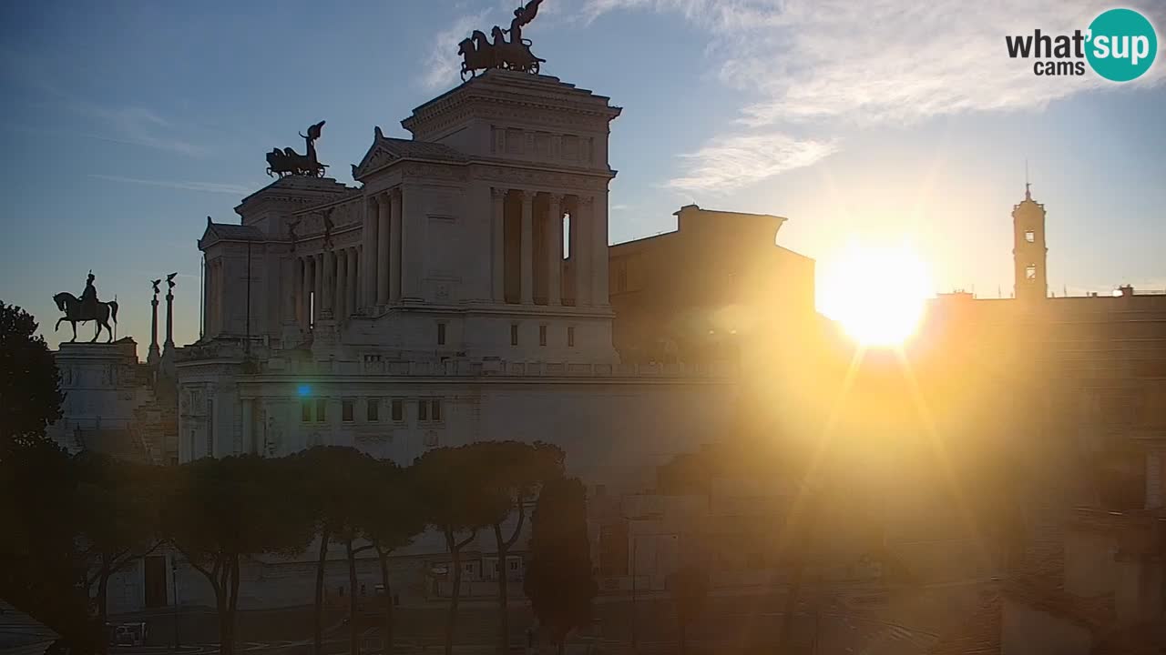 Rome Livecam – Vittoriano webcam – Autel de La Patrie