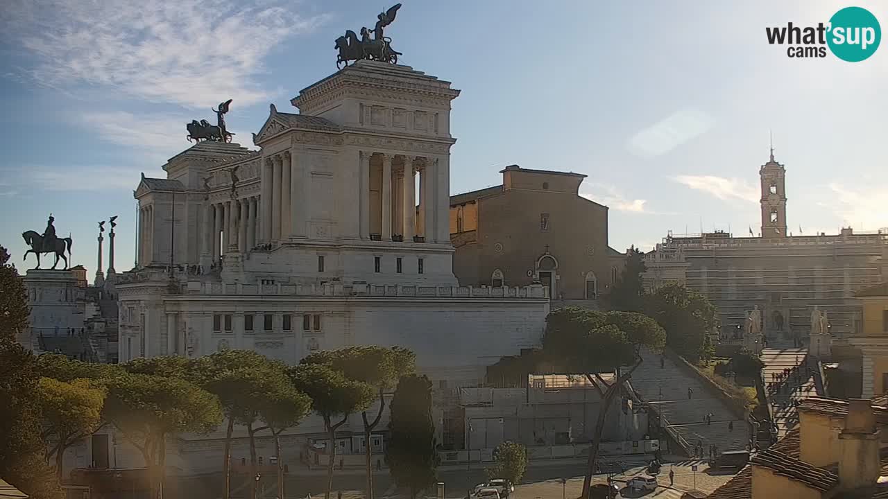 Roma Livecam – Vittoriano webcam – Altare della Patria
