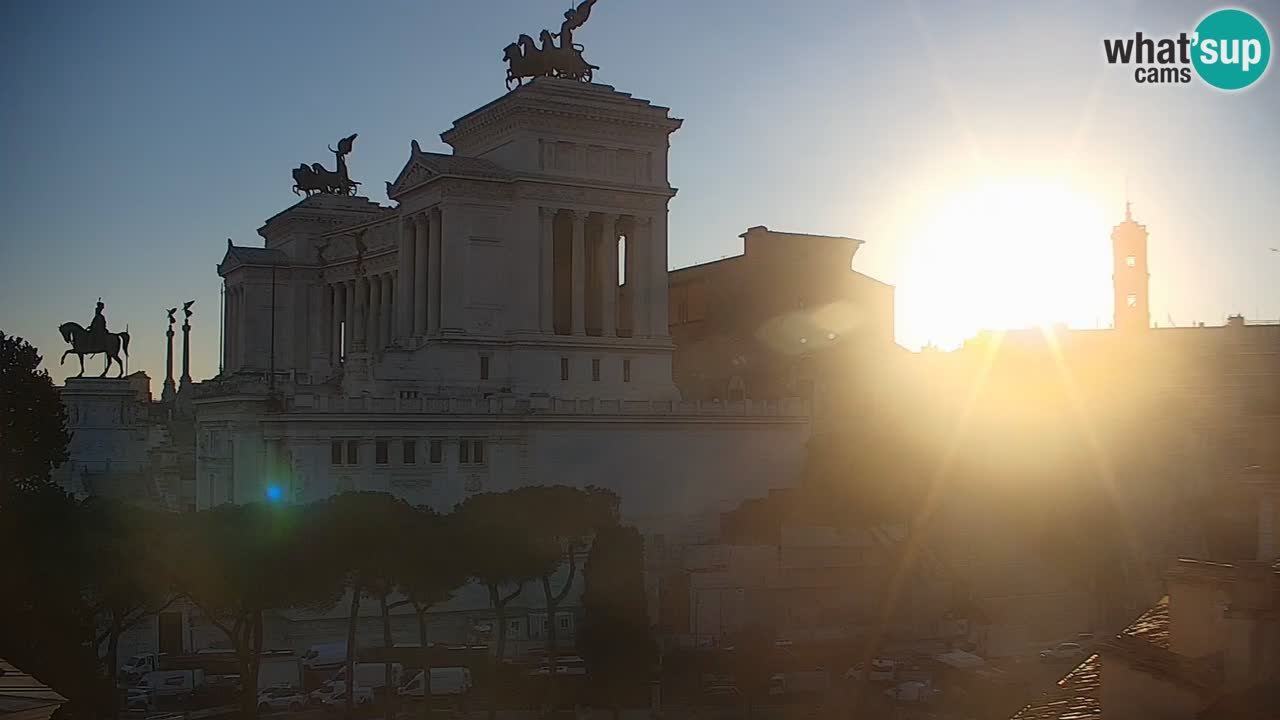 Roma Livecam – Vittoriano webcam – Altare della Patria