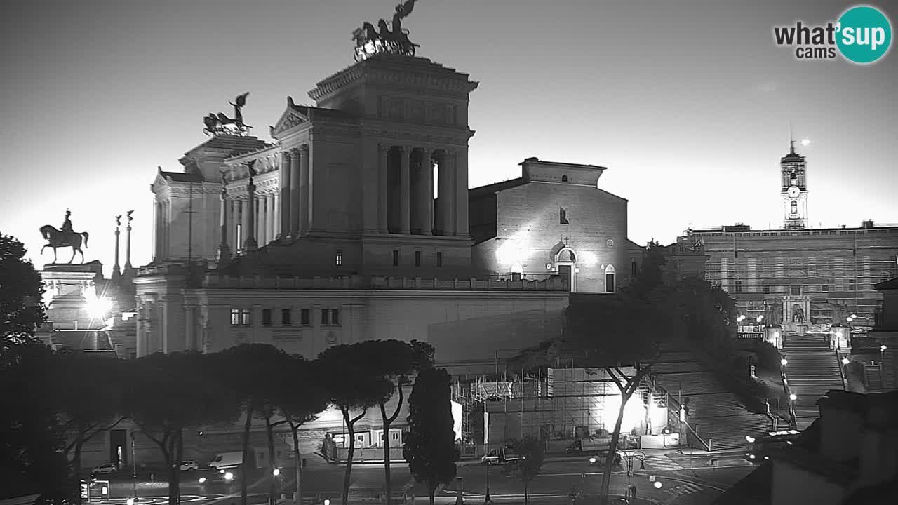 Rim Spletna kamera – Vittoriano – Oltar domovine