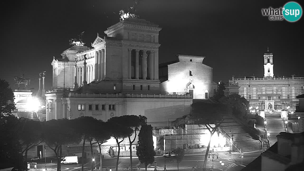Rome Livecam – Vittoriano webcam – Autel de La Patrie