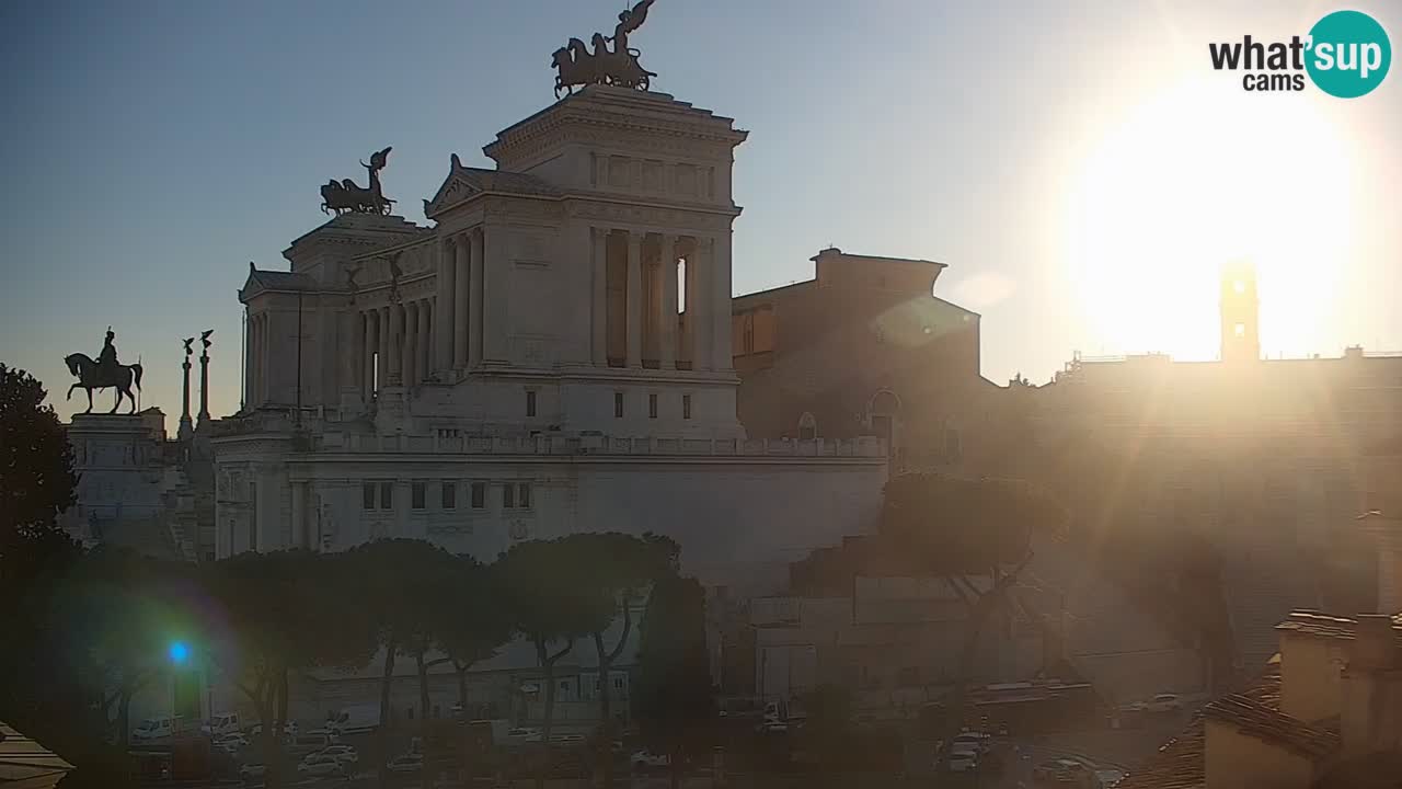 Rome Livecam – Vittoriano webcam – Autel de La Patrie