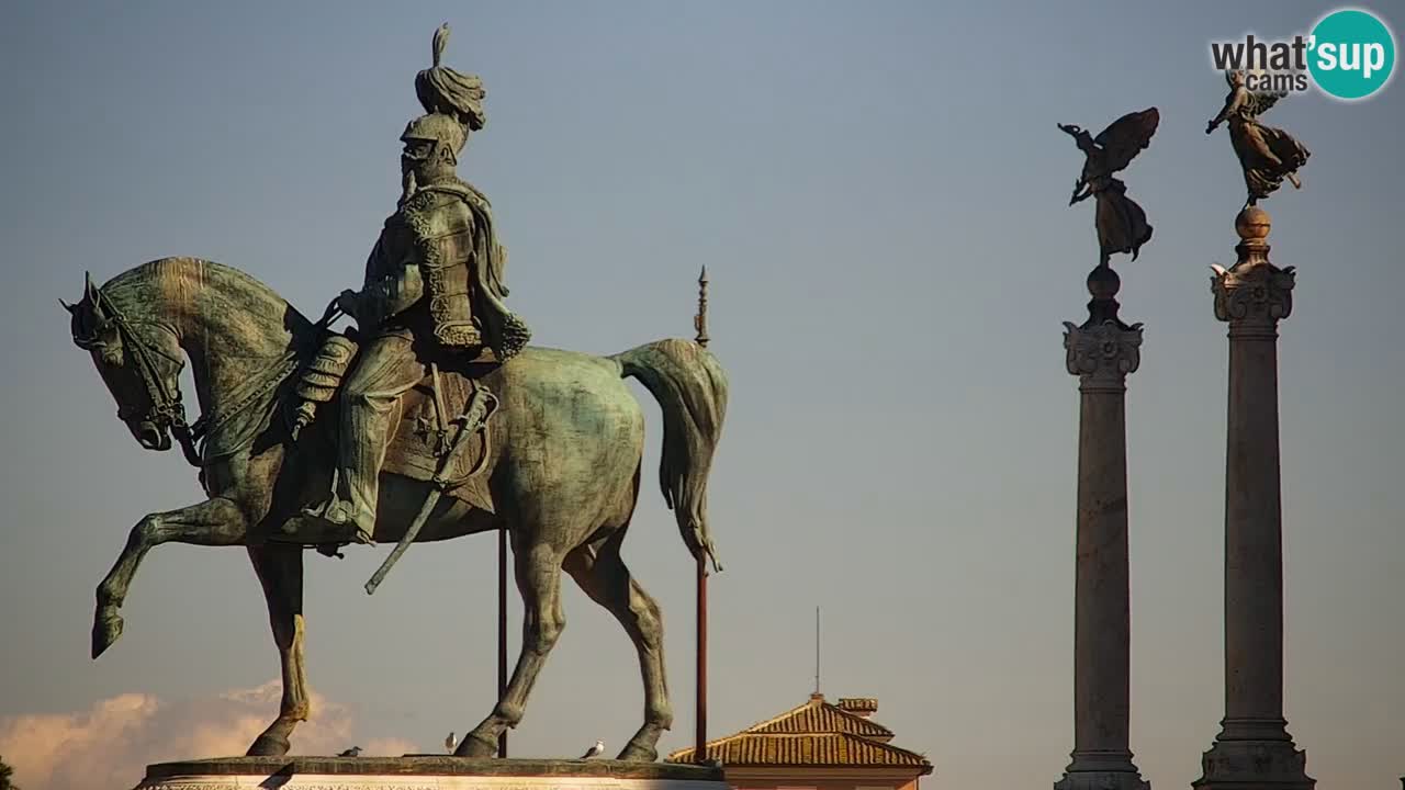 Rome Livecam – Vittoriano webcam – Altare della Patria