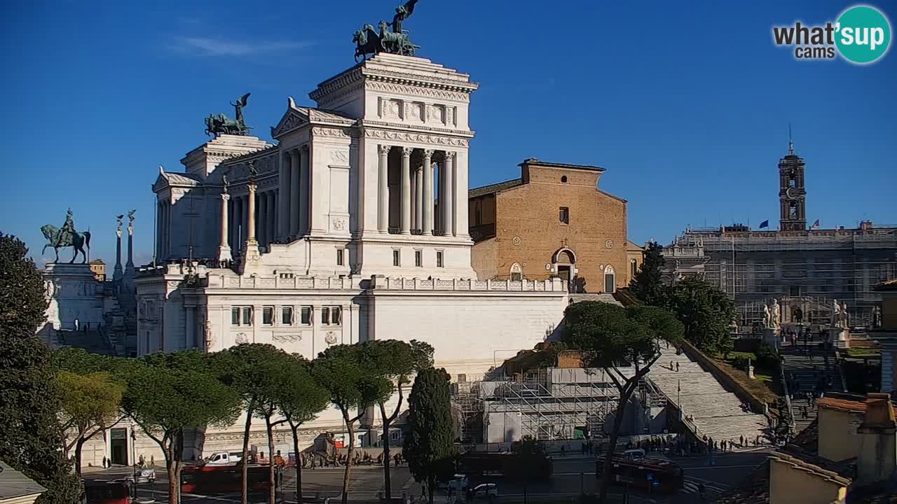 Rom Webcam – Vittoriano – Altar des Vaterlands