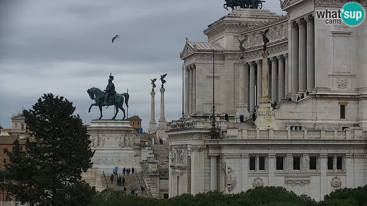 Rome Livecam – Vittoriano webcam – Altare della Patria
