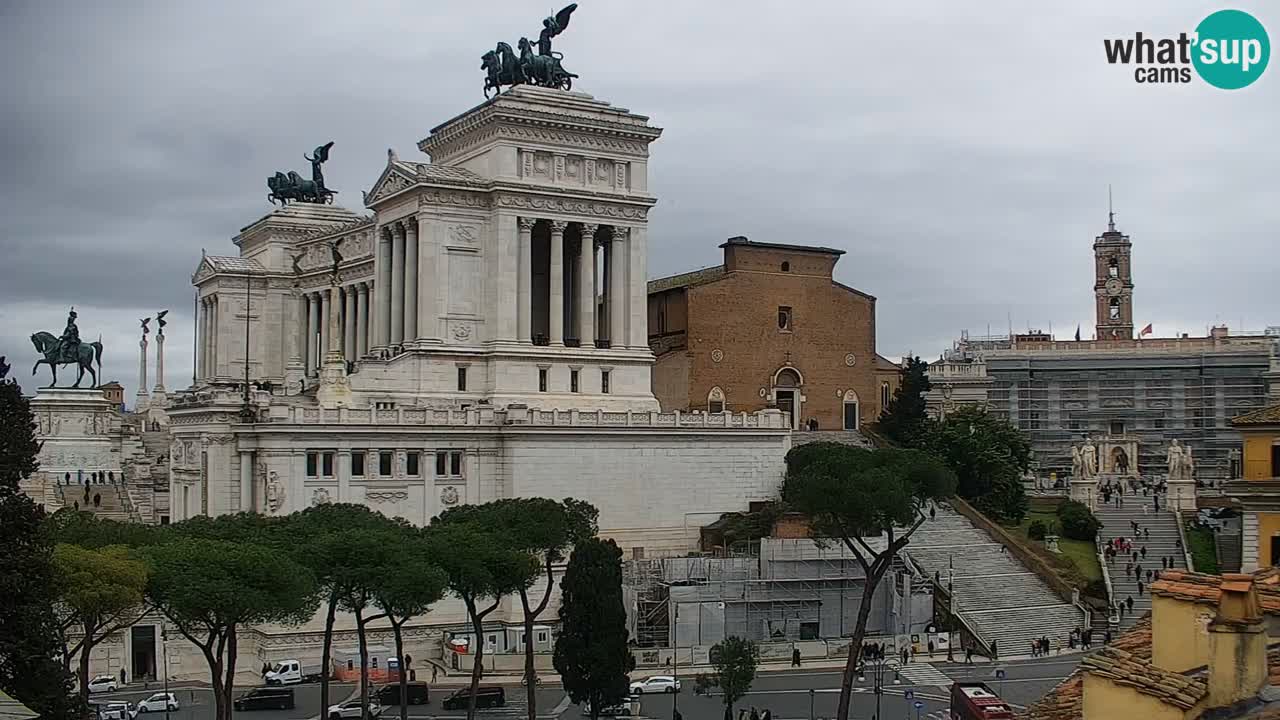Roma Camera en vivo – Vittoriano webcam – Altare della Patria