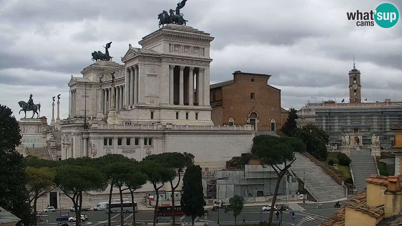 Rome Livecam – Vittoriano webcam – Altare della Patria