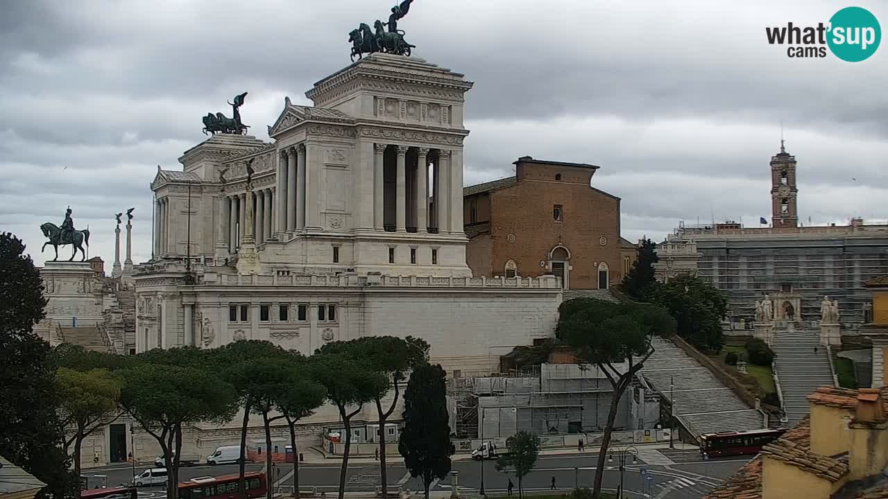 Rome Livecam – Vittoriano webcam – Autel de La Patrie