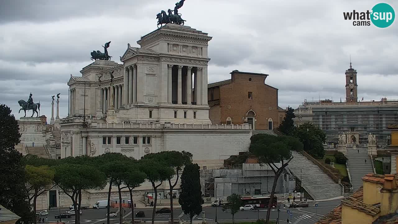 Roma Camera en vivo – Vittoriano webcam – Altare della Patria