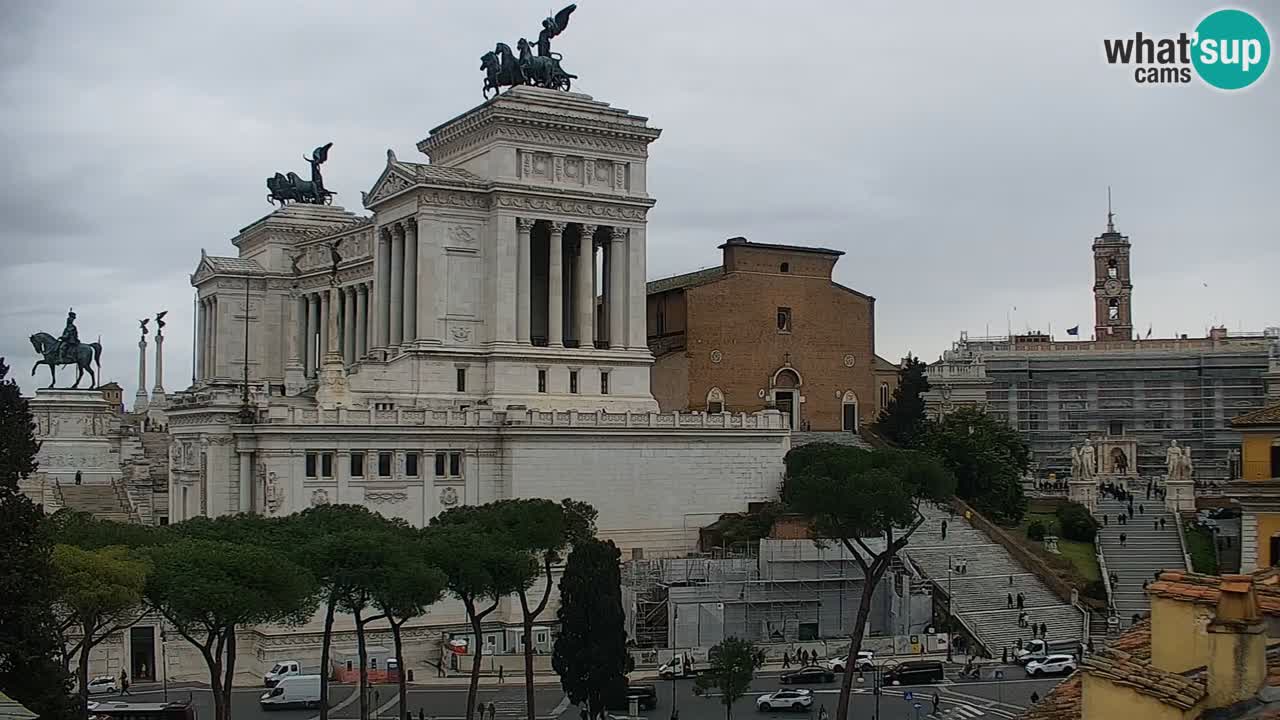 Rome Livecam – Vittoriano webcam – Altare della Patria