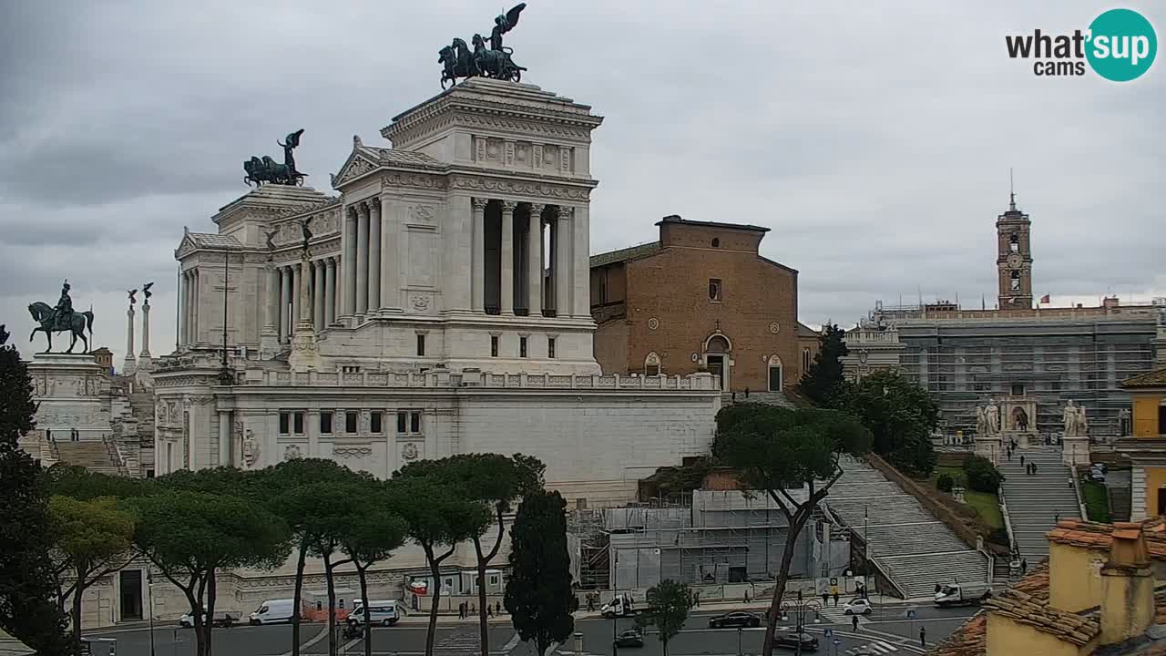 Rome Livecam – Vittoriano webcam – Altare della Patria