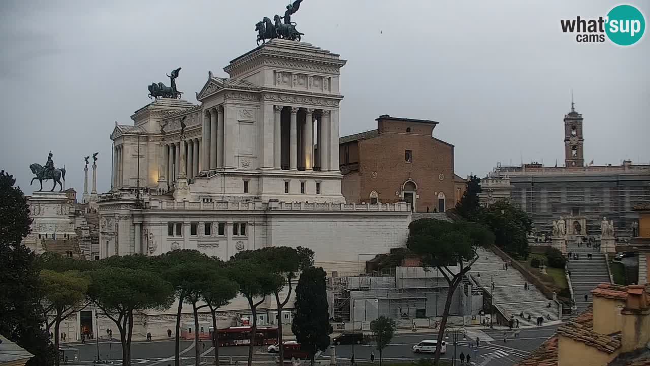 Roma Camera en vivo – Vittoriano webcam – Altare della Patria