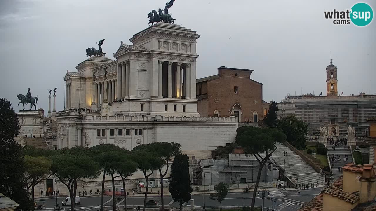 Rome Livecam – Vittoriano webcam – Autel de La Patrie