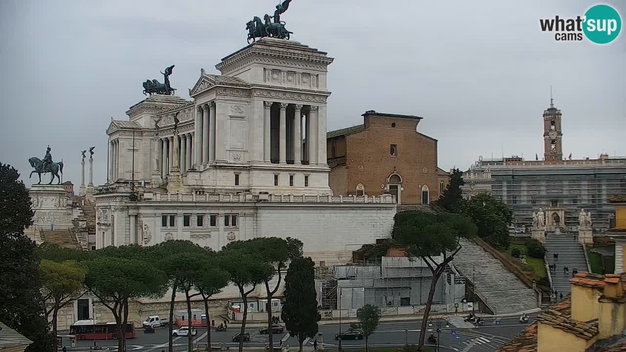Rome Livecam – Vittoriano webcam – Altare della Patria
