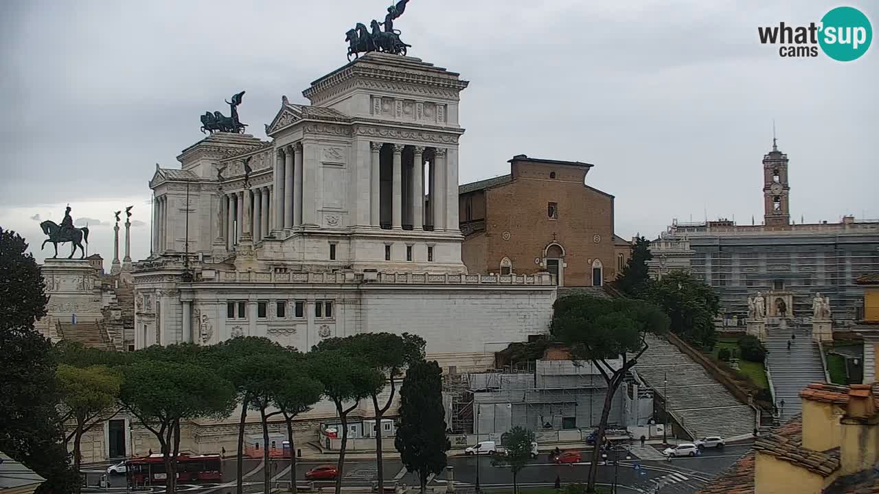 Roma Camera en vivo – Vittoriano webcam – Altare della Patria
