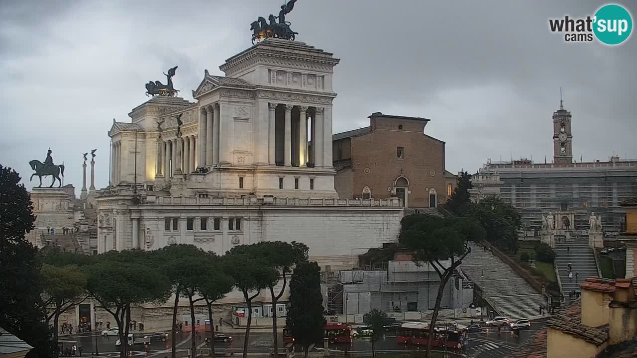 Roma Camera en vivo – Vittoriano webcam – Altare della Patria