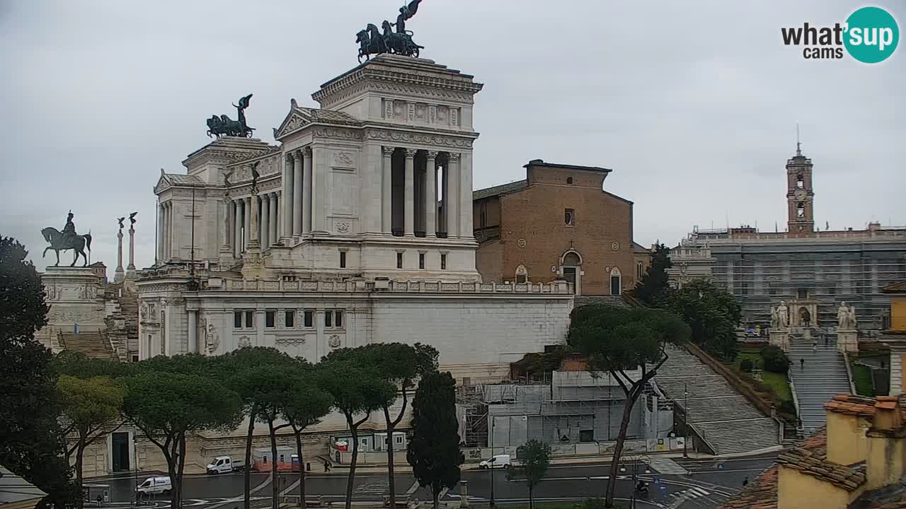Rome Livecam – Vittoriano webcam – Altare della Patria