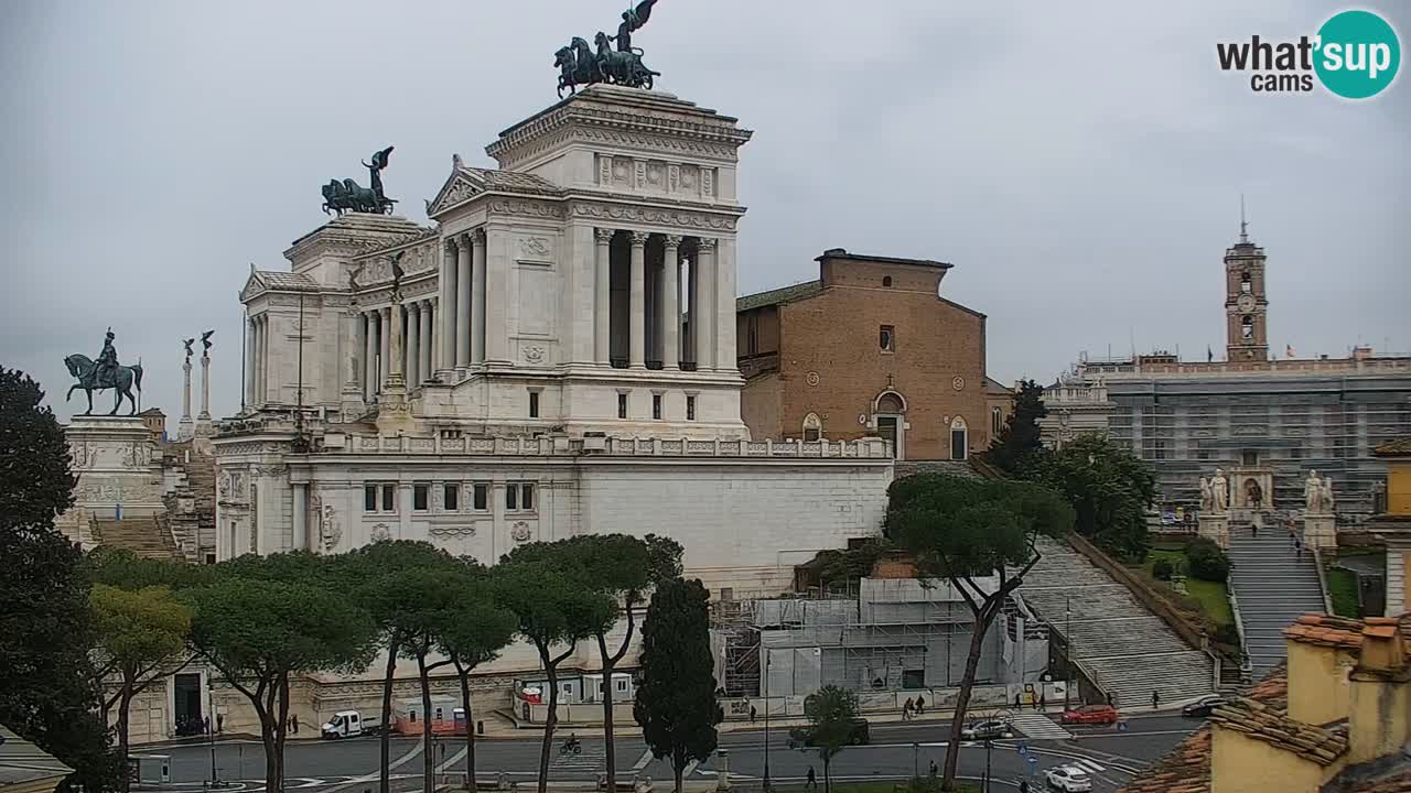 Rome Livecam – Vittoriano webcam – Altare della Patria
