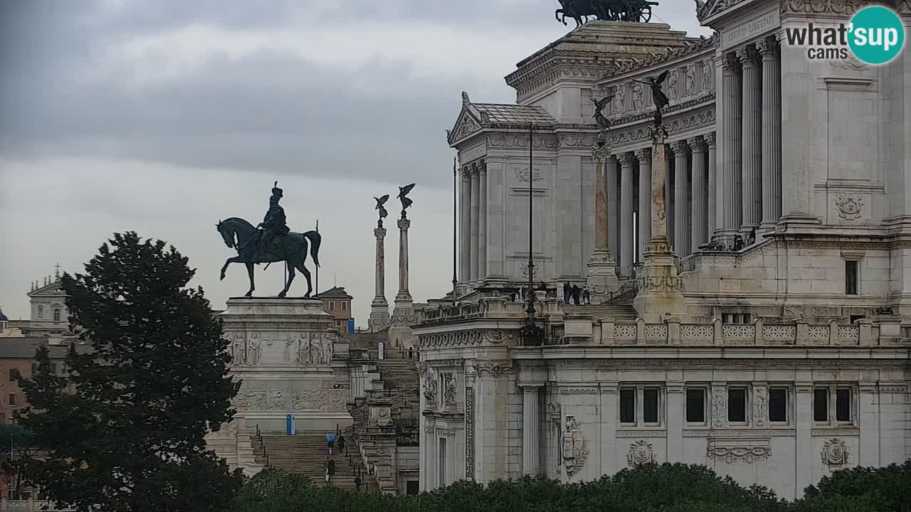 Rome Livecam – Vittoriano webcam – Autel de La Patrie