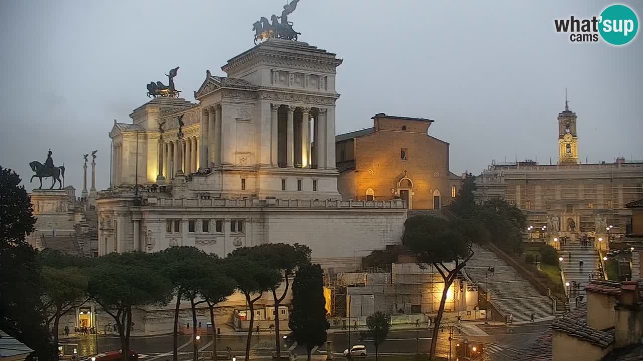 Roma Camera en vivo – Vittoriano webcam – Altare della Patria