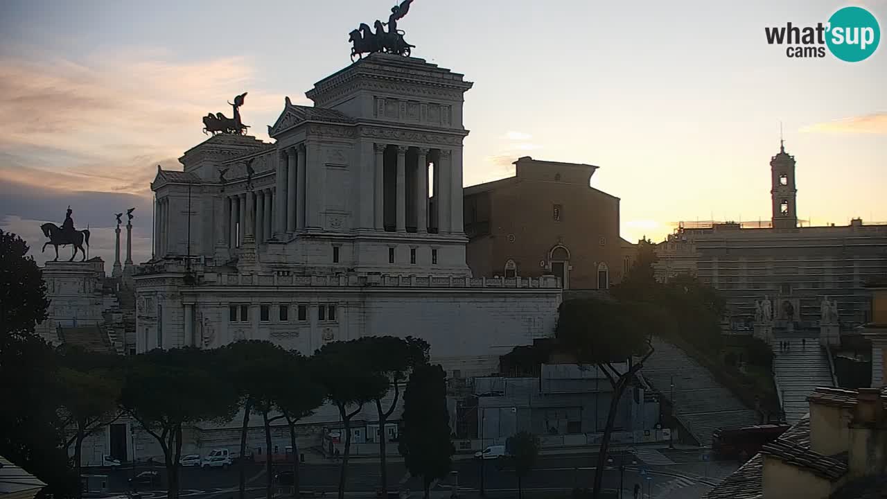 Rome Livecam – Vittoriano webcam – Altare della Patria