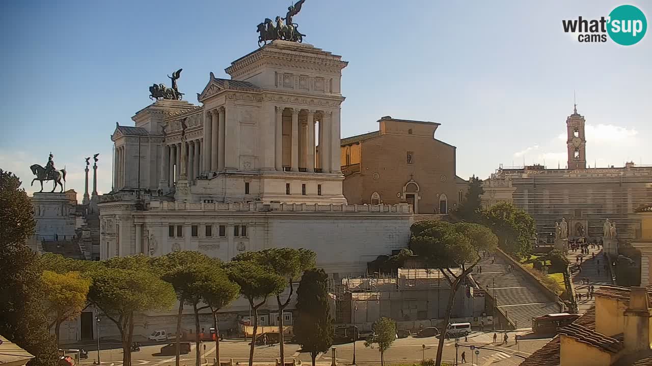 Roma Camera en vivo – Vittoriano webcam – Altare della Patria