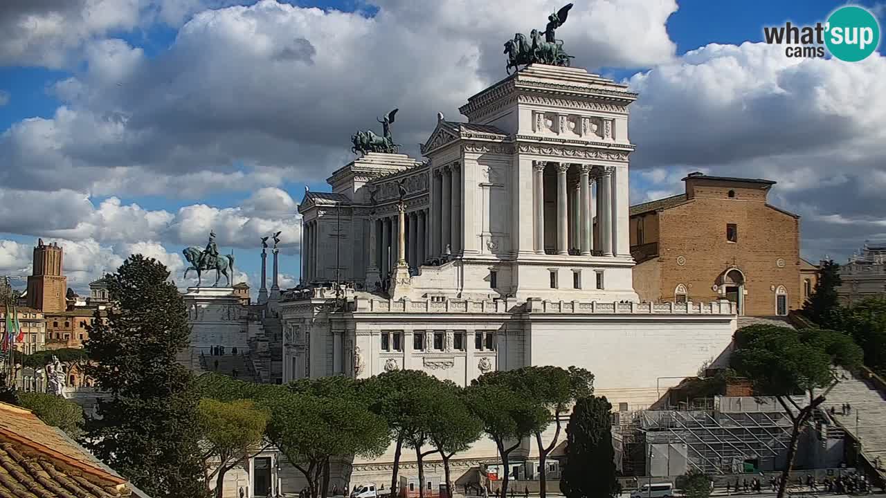 Rim Spletna kamera – Vittoriano – Oltar domovine