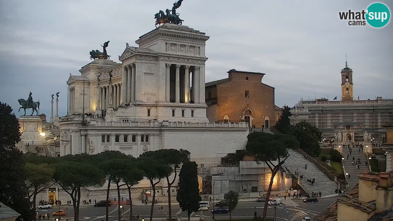 Rome Livecam – Vittoriano webcam – Altare della Patria