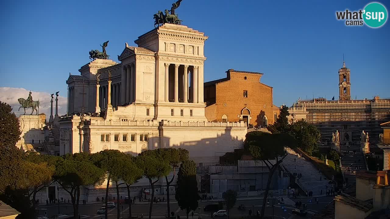 Rom Webcam – Vittoriano – Altar des Vaterlands