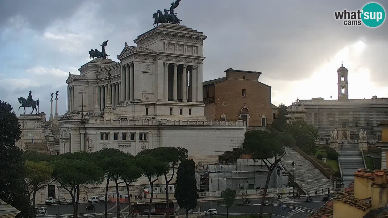 Rome Livecam – Vittoriano webcam – Altare della Patria